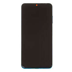 Дисплей (екран) Huawei Nova 4e / P30 Lite, High quality, З рамкою, З сенсорним склом, Синій