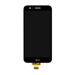 Дисплей (екран) LG M250 K10 / X400 K10, High quality, Без рамки, З сенсорним склом, Чорний
