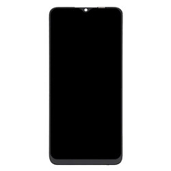 Дисплей (екран) OPPO Realme C25, Original (PRC), З сенсорним склом, Без рамки, Чорний