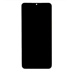 Дисплей (екран) Samsung A032 Galaxy A03 Core, Original (100%), З сенсорним склом, З рамкою, Чорний