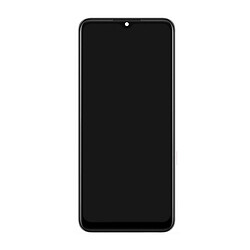 Дисплей (екран) Samsung A135 Galaxy A13, Original (100%), З сенсорним склом, З рамкою, Чорний