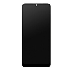 Дисплей (екран) Samsung A225 Galaxy A22, З сенсорним склом, Без рамки, TFT, Чорний