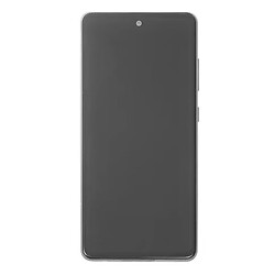 Дисплей (екран) Samsung A525 Galaxy A52 / A526 Galaxy A52, З сенсорним склом, З рамкою, Super Amoled, Чорний