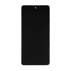 Дисплей (екран) Samsung A528 Galaxy A52s, З сенсорним склом, Без рамки, OLED, Чорний