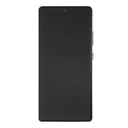Дисплей (екран) Samsung G770 Galaxy S10 Lite, З сенсорним склом, З рамкою, Amoled, Чорний