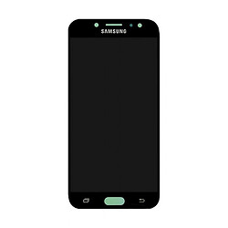 Дисплей (екран) Samsung J730 Galaxy J7, З сенсорним склом, Без рамки, Amoled, Чорний