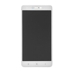 Дисплей (екран) Xiaomi Redmi Note 4X, Original (PRC), З сенсорним склом, З рамкою, Білий