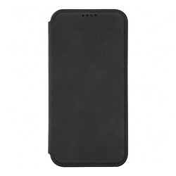 Чехол (книжка) Apple iPhone 12 Mini, Fitow Leather Case, Черный