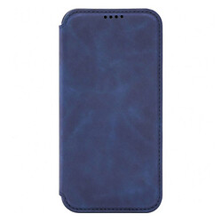 Чехол (книжка) Apple iPhone 12 Mini, Fitow Leather Case, Синий