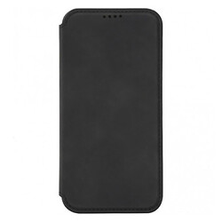 Чохол (книжка) Apple iPhone 12 Pro Max, Fitow Leather Case, Чорний