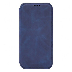 Чехол (книжка) Apple iPhone 12 Pro Max, Fitow Leather Case, Синий