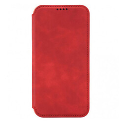 Чохол (книжка) Apple iPhone 12, Fitow Leather Case, Червоний