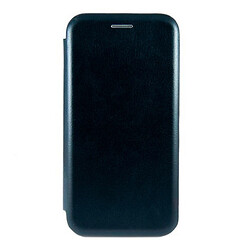 Чохол (книжка) Nokia 7.1 Plus, Premium Leather, Чорний