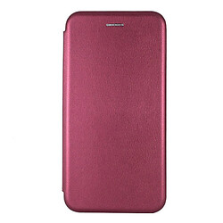 Чехол (книжка) Samsung A315 Galaxy A31, Premium Leather, Бордовый