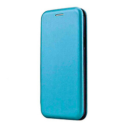 Чохол (книжка) Xiaomi Mi 10, Premium Leather, Блакитний