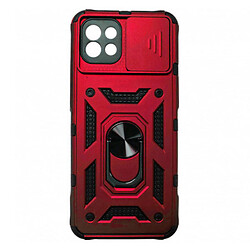 Чехол (накладка) Samsung A035 Galaxy A03, Armor Magnet CamShield, Красный