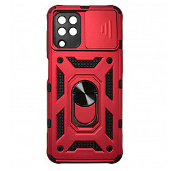 Чехол (накладка) Samsung A225 Galaxy A22 / M325 Galaxy M32, Armor Magnet CamShield, Красный