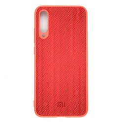 Чехол (накладка) Xiaomi CC9e / Mi A3, Carbon, Красный