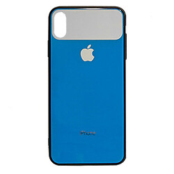 Чехол (накладка) Apple iPhone XS Max, Glass Classic, Голубой