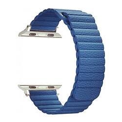 Ремінець Apple Watch 38 / Watch 40, Leather Loop, Cape Cod Blue, Синій