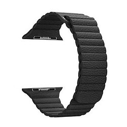 Ремешок Apple Watch 38 / Watch 40, Leather Loop, Черный