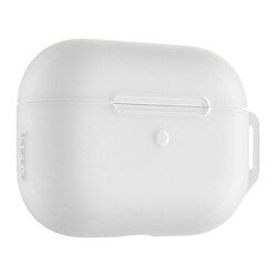 Чохол (накладка) Apple AirPods Pro, Baseus Jelly, Білий