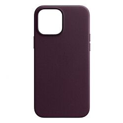 Чехол (накладка) Apple iPhone 13 Pro Max, Leather Case Color, MagSafe, Dark Cherry, Красный