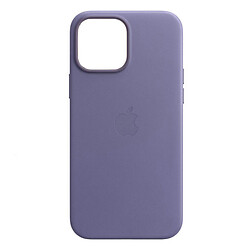 Чохол (накладка) Apple iPhone 13 Pro, Leather Case Color, Wisteria, MagSafe, Бузковий