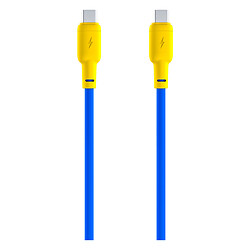 USB кабель Gelius GP-UCN001CC, Type-C, 1.2 м., Синий