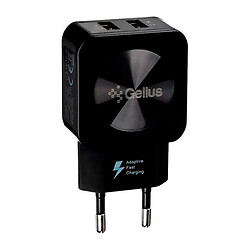 СЗУ Gelius GU-HC02 Ultra Prime, С кабелем, MicroUSB, 2.1 A, Черный