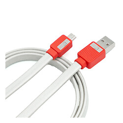 USB кабель IZI MD-12, MicroUSB, 2.0 м., Белый