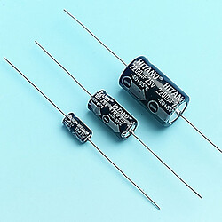 Конденсатор электролитический выводной 100uF 100V ECA 13x21mm (ECA101M2AB-Hitano)
