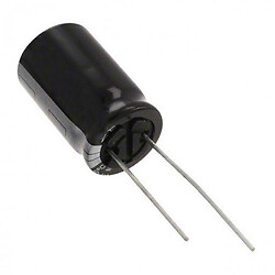 Конденсатор электролитический выводной 2200uF 10V ECR 10x16mm (ECR222M10B-Hitano)