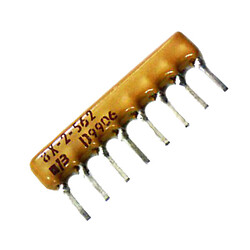Резисторна збірка 5,6 kOhm (4608x-102-562)