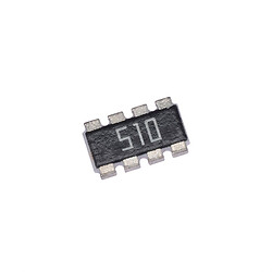 Резисторна збірка 51 Ohm 5% 200V 8P4R SMD 5x3,2mm (NCA324510JR-Cinetech)