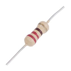 Резистор вивідний 75 Ohm 5% 1W вив.