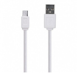 USB кабель Havit HV-CB8601, MicroUSB, 1.0 м., Белый