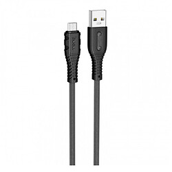 USB кабель Hoco X67, MicroUSB, 1.0 м., Чорний
