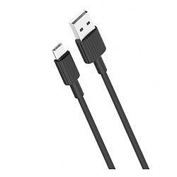 USB кабель XO NB156, Type-C, 1.0 м., Черный