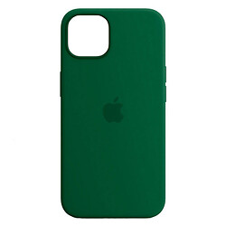 Чохол (накладка) Apple iPhone 13, Silicone Classic Case, MagSafe, Зелений