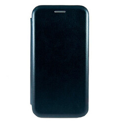Чохол (книжка) Apple iPhone XS Max, Premium Leather, Чорний