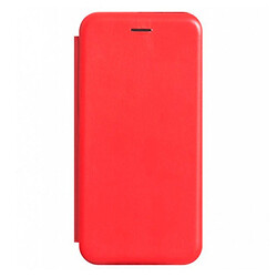 Чехол (книжка) OPPO Realme C11, Premium Leather, Красный