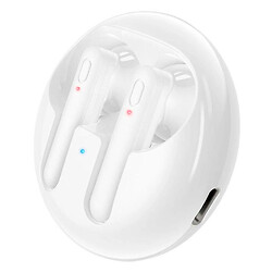 Bluetooth-гарнітура Borofone BW08 TWS, Стерео, Білий