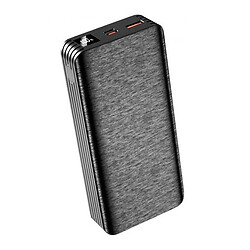 Портативна батарея (Power Bank) XO PR144, 20000 mAh, Чорний