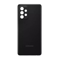 Задня кришка Samsung A528 Galaxy A52s, High quality, Чорний