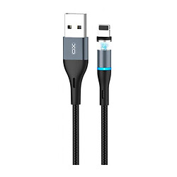 USB кабель XO NB125 Apple iPhone SE 2022 / iPhone 14 Pro Max / iPhone 14 Plus / iPhone 14 Pro / iPhone 14 / iPhone 13 Pro / iPhone 13 Mini / iPhone 13 / iPhone 13 Pro Max / iPhone 12 Mini / iPhone 12 Pro Max / iPhone 12 Pro, Lightning, 1.0 м., Черный