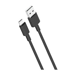 USB кабель XO NB156, Type-C, 1.0 м., Черный