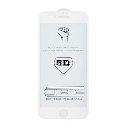 Защитное стекло Apple iPhone 7 / iPhone 8 / iPhone SE 2020, Walker, 5D, Белый