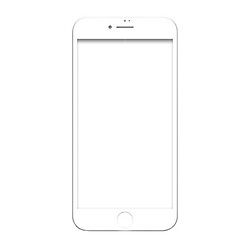 Захисне скло Apple iPhone 7 / iPhone 8 / iPhone SE 2020, Walker, Білий