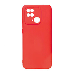 Чехол (накладка) Xiaomi Redmi 10C, Wave Colorful, Красный